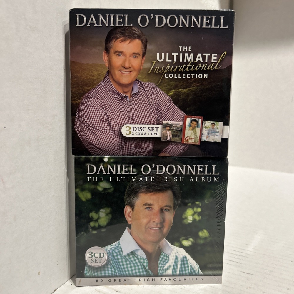 Daniel O'Donnell CD Lot - Ultimate Instrumental & Irish‎ Collections New Sealed